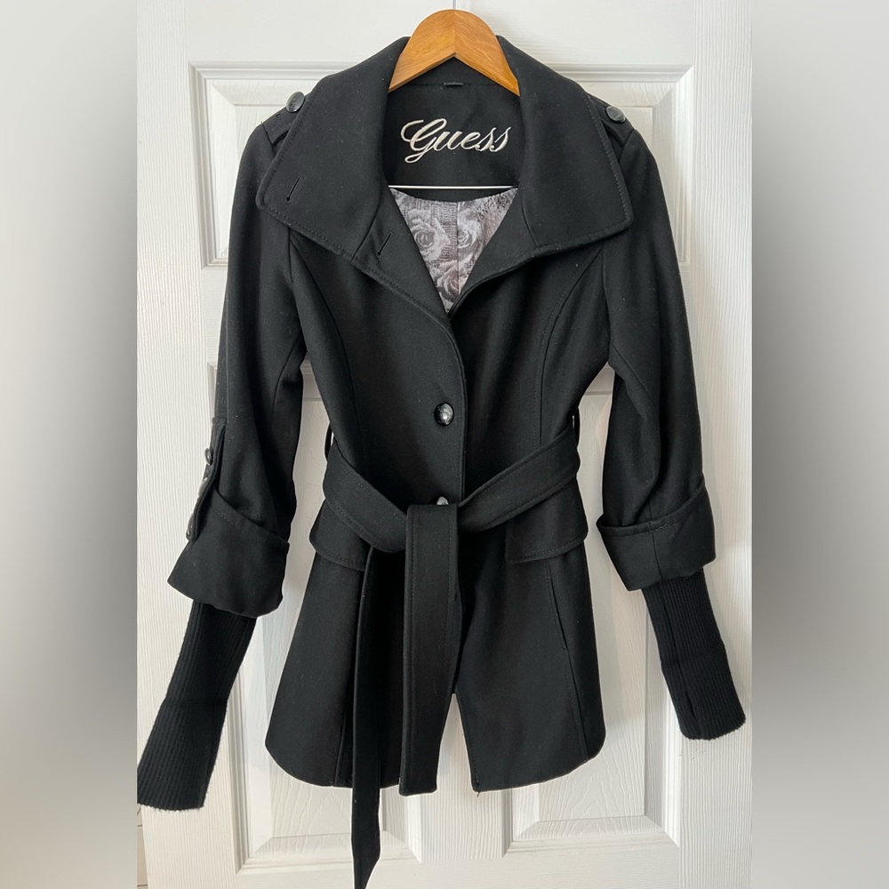 Guess- Women’s Black Coat